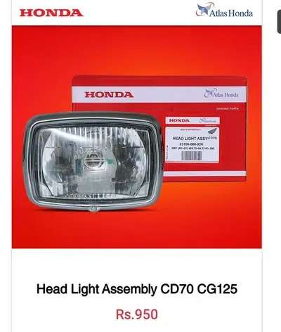 Head Light CD 70 available  For Sale