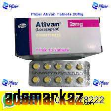 Ativan Tablet 2 M Price in Hyderabad=03051804445..