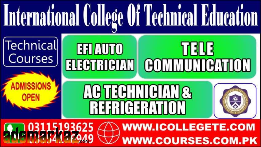 Advance Ac Technician & Refrigeration Course in Dina Jhelum