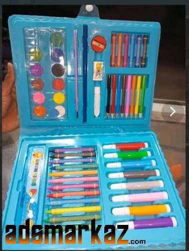 Available coloring kit for kids