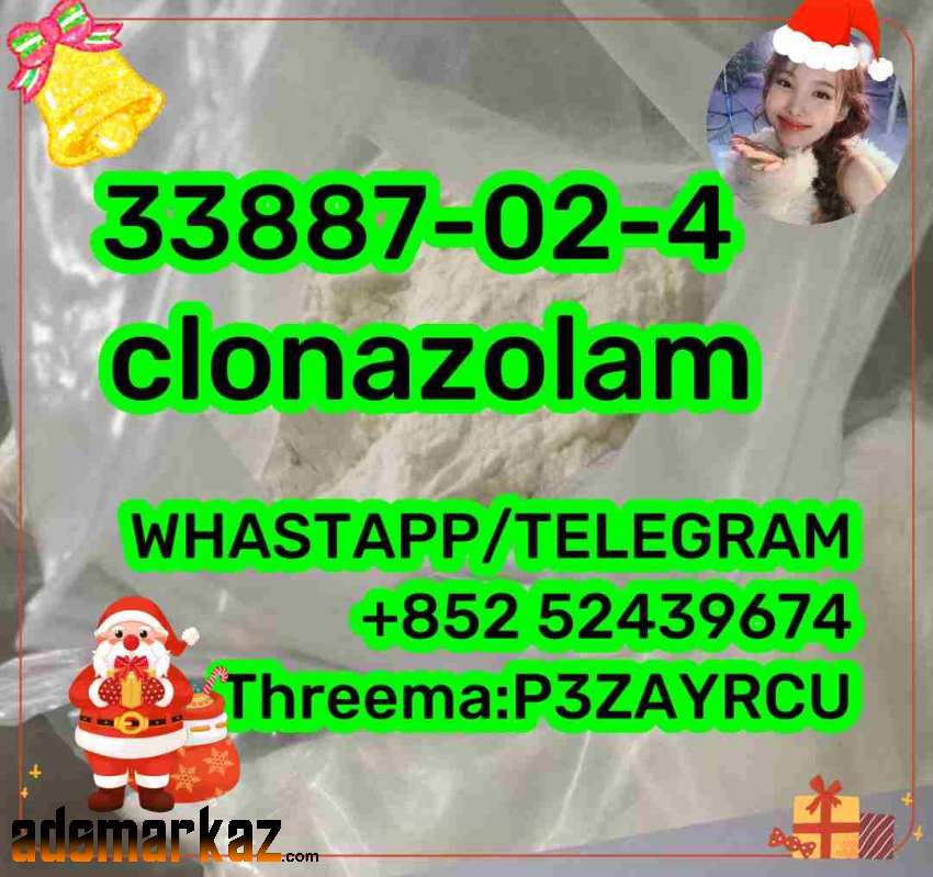 clonazolam 33887-02-4 WHASTAPP/TELEGRAM +852 52439674