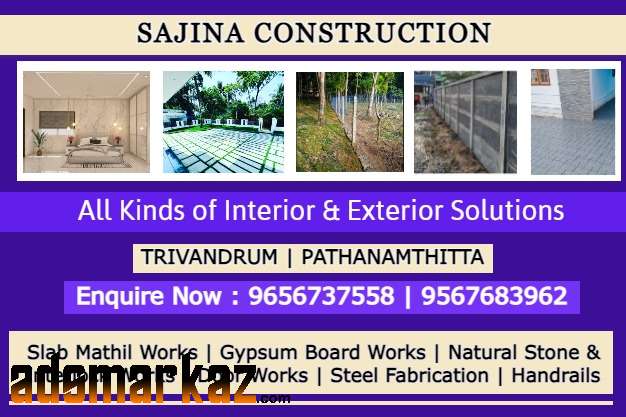 Best Concrete Mathil Works in Malayalappuzha  Mylapra Seethathode
