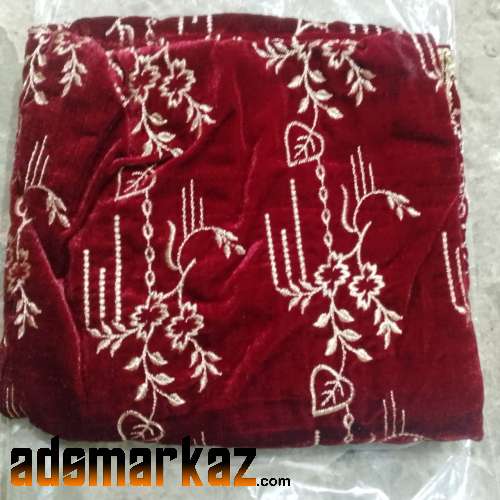 Full Jaal style velvet shawl