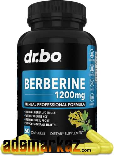 DR. BO Berberine Capsules 1200mg, Well Mart, 03208727951