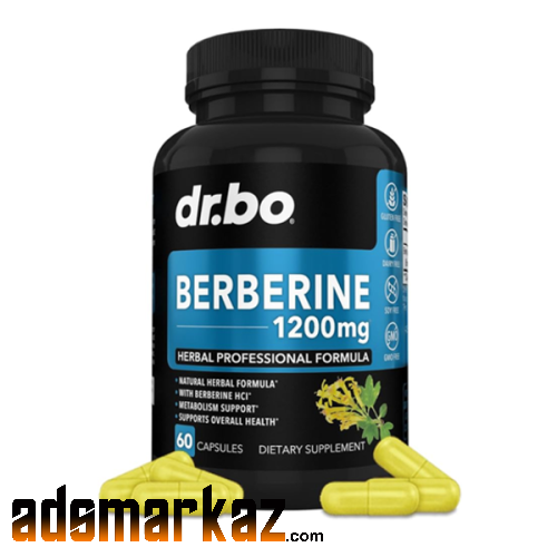 DR. BO Berberine Capsules 1200mg, Well Mart, 03208727951