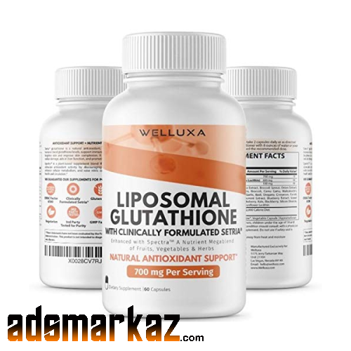 Liposomal Glutathione 700mg In Pakistan, Well Mart, 03208727951