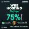 75% Flat Discount on Web Hosting Services