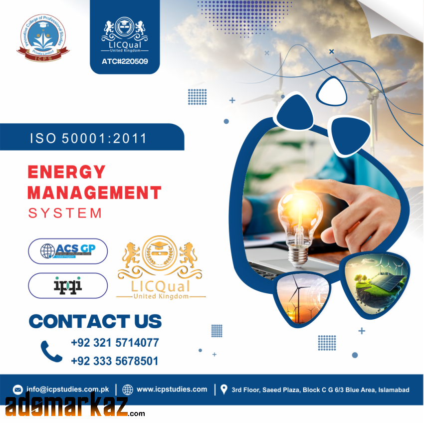 ISO 50001:2011 Energy Management System Diploma