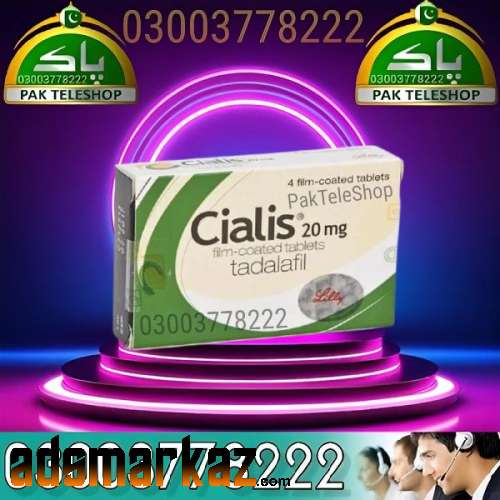 Cialis 20Mg 4 Tablets In Pakistan - 03003778222\PakTeleShop