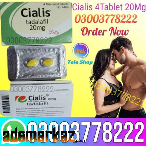 Cialis 4Tablet 20Mg In Pakistan - 03003778222