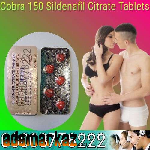 Cobra 150 Sildenafil Citrate Tablets - 03003778222 PakTeleShop