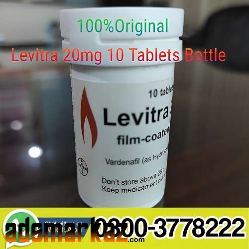 New Levitra 20mg 10 Tablets Bottle Pakistan  03003778222