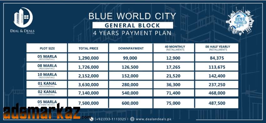 Blue world city Waterfront Block