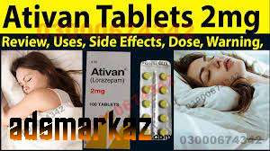 Ativan 2 mg Tablet  In Gujrat=03000-674342 Available.