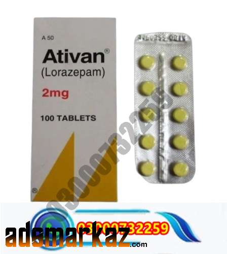 Ativan 2Mg Tablet Price in Chishtian@03000732259 All Pakistan
