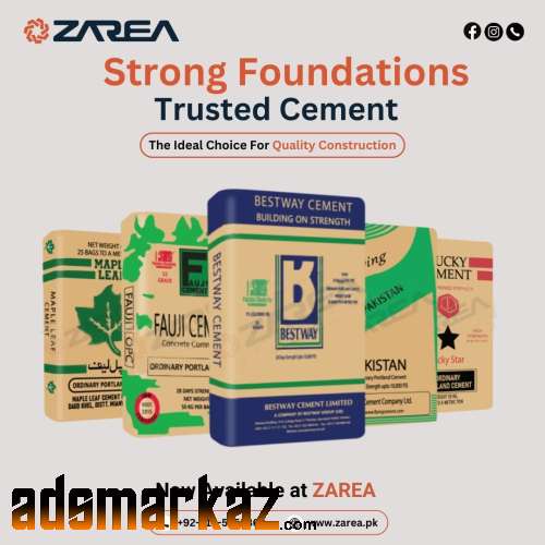 Top Quality Cement Options Now Available at Zarea Limited