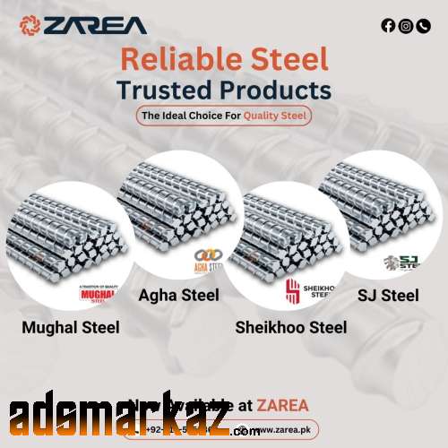 Quality Steel Bar Options Now Available at Zarea Limited