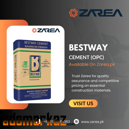 Bestway Cement (OPC) Available on Zarea.pk