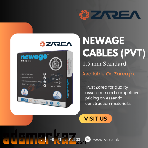 Newage Cables 1.5mm standard Available on Zarea.pk