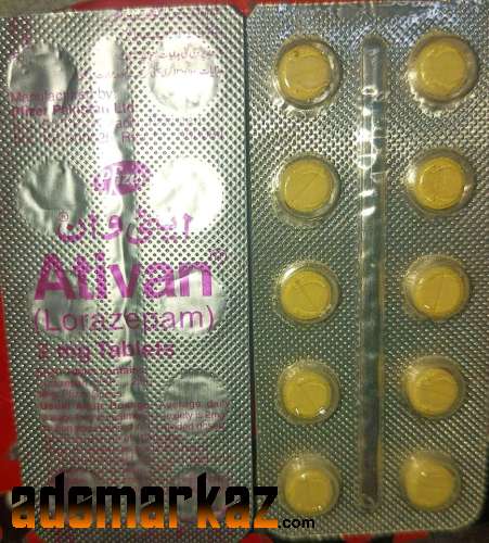 Ativan 2mg Tablets Price In Muzaffargarh@03000*7322*59.All Pakistan