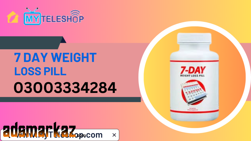 7 Day Weight Loss Pill in Islamabad