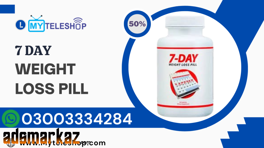 7 Days Weight Loss Pill Price in Pakistan