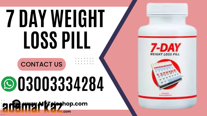 7 Day Weight Loss Pills Price in Pakistan
