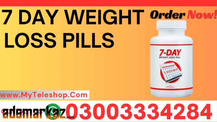 7 Day Weight Loss Pills in Pakistan