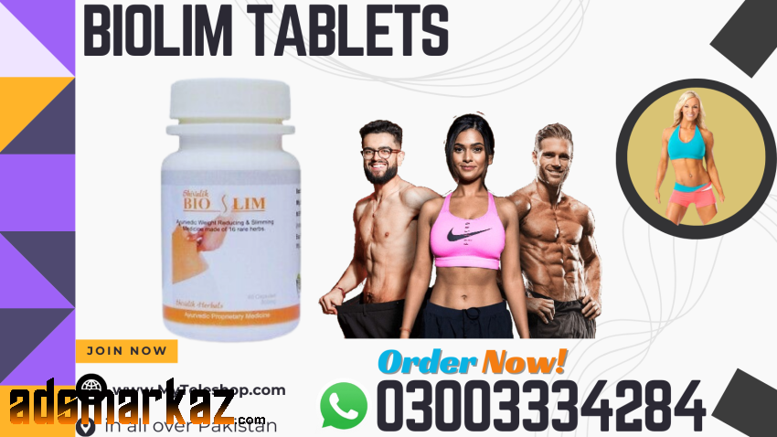 Bioslim Tablets in Islamabad-0303334284