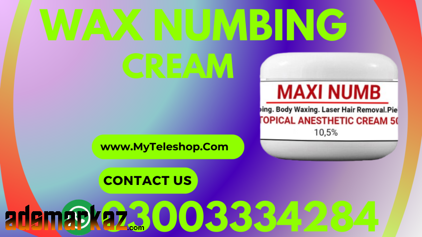 Wax Numbing Cream Price in Pakistan