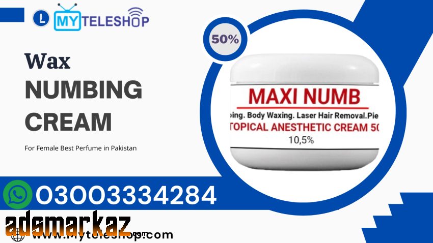 Wax Numbing Cream in Pakistan