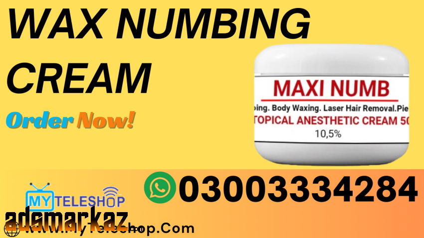 Wax Numbing Cream in Pakistan