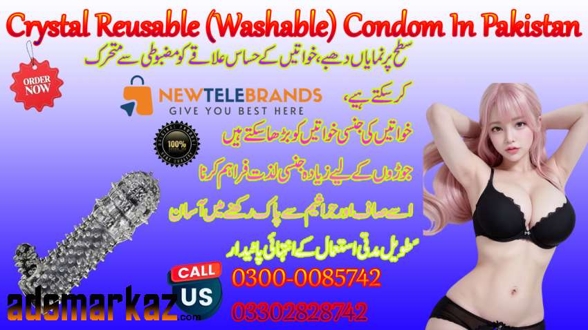Crystal Reusable (Washable) Condom In Pakistan