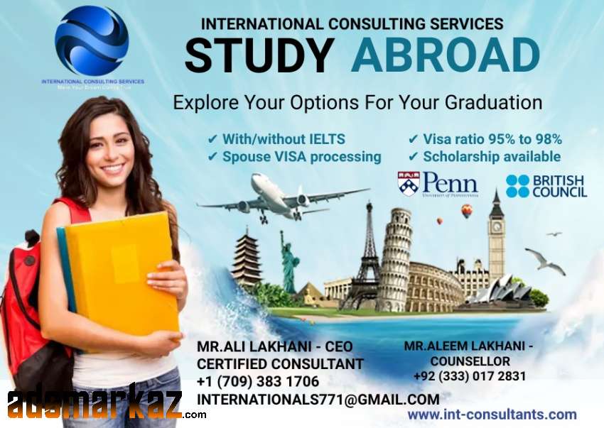 Study, Visit & Touristic Visas