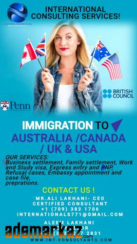 Australia, Canada, USA & UK Immigration