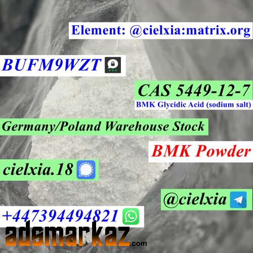 Threema_BUFM9WZT EU warehouse BMK Powder CAS 5449-12-7 BMK Glycidic Ac