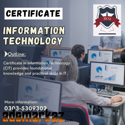 CIT certificate in information technology course in Khuiratta AJK