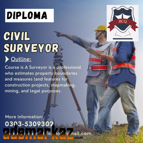 Civil Surveyor one year diploma course in Rawalpindi Sadiqabad