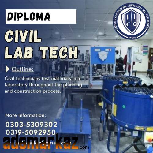 Civil Lab Material testing course in Lahore