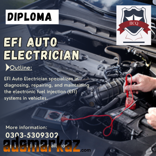 EFI Auto Electrician one year diploma course in Charsadda