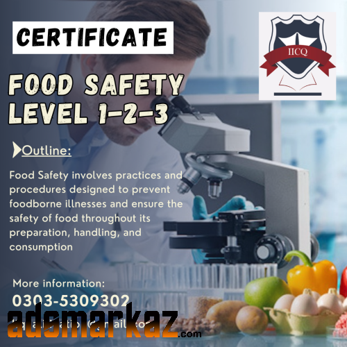 International Food Safety Level 3 course in Mirpur Kotli