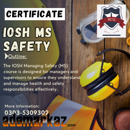 IOSH Managing one month course in Dera Ismail Khan