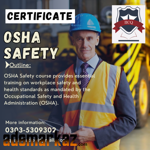 OSHA MS 30 Hours safety course in Rawalpindi Khanapul