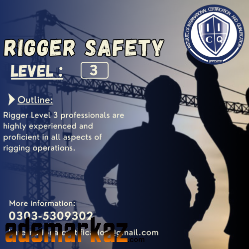 Crane Rigger Safety level III course in Gujranwala