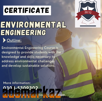 Environmental Engineering International Certificate Course in Kasur