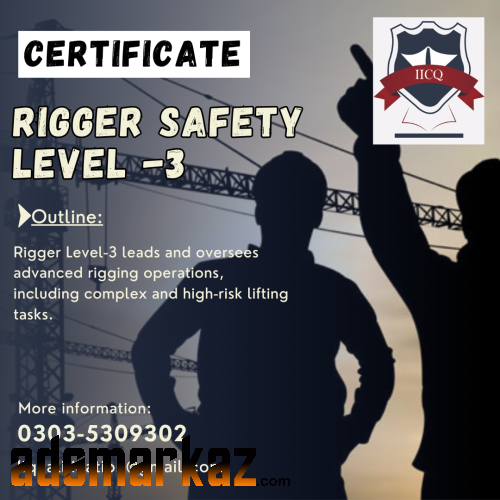 Rigger Level 3 International Certificate Course in Kohat