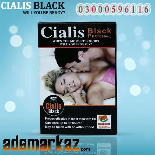 Cialis Black 200 MG Tablets Faisalabad 03302833307