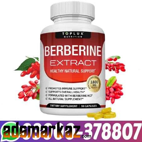 Toplux Nutrition Berberine Extract Capsules (03000378807) Rawalpind...