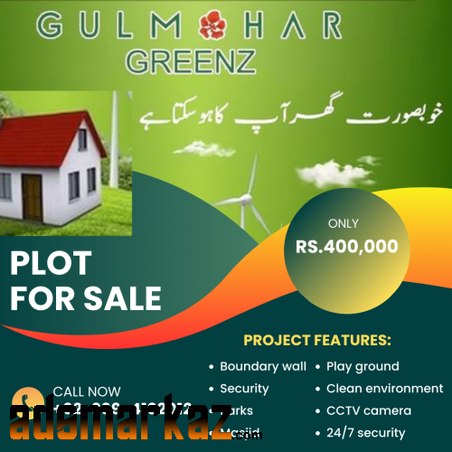 Urgent Sale: Prime 80 Gaz Plot in Gulmohar Greenz – Only 4 Lakh!