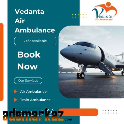 Pick Vedanta Air Ambulance from Patna with Perfect Healthcare